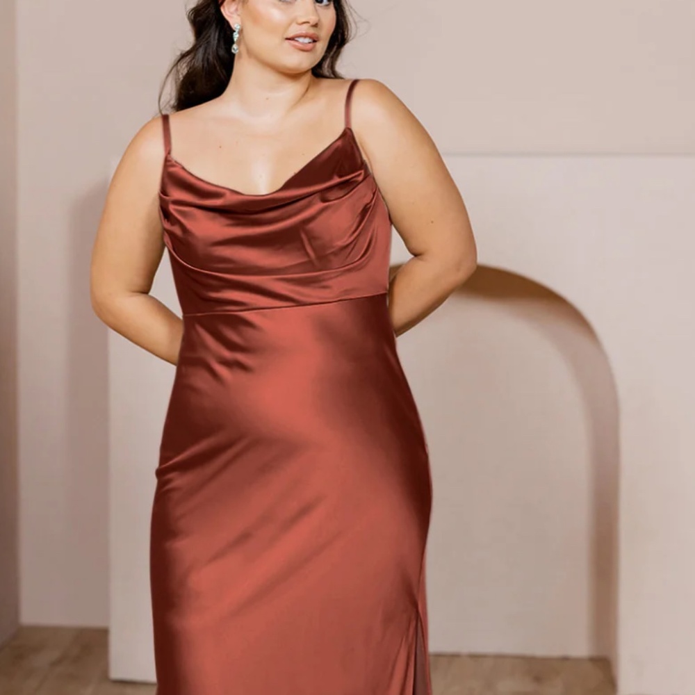 Revelry Skye Satin Dress